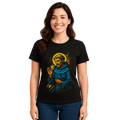 Camiseta Feminina Algodão São Francisco De Assis Casual