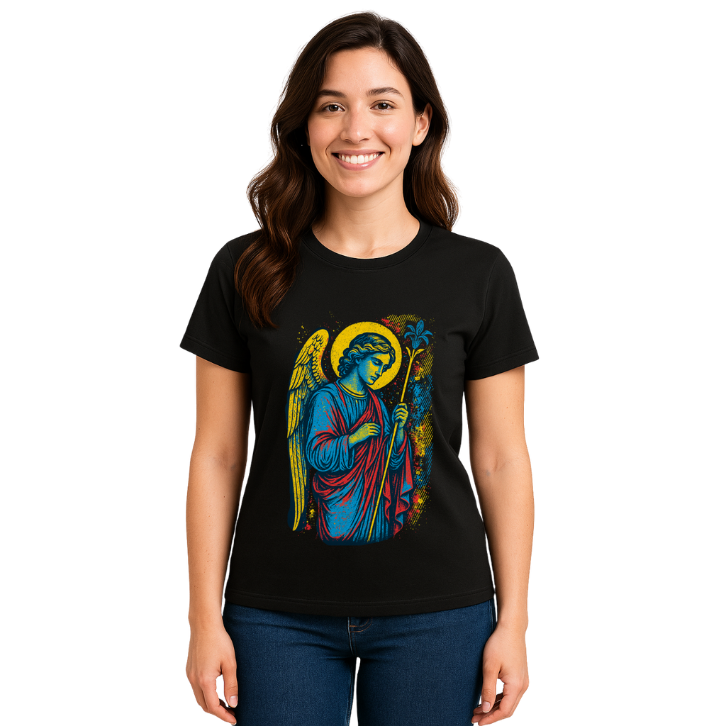 Camiseta Feminina Algodão Básica São Gabriel