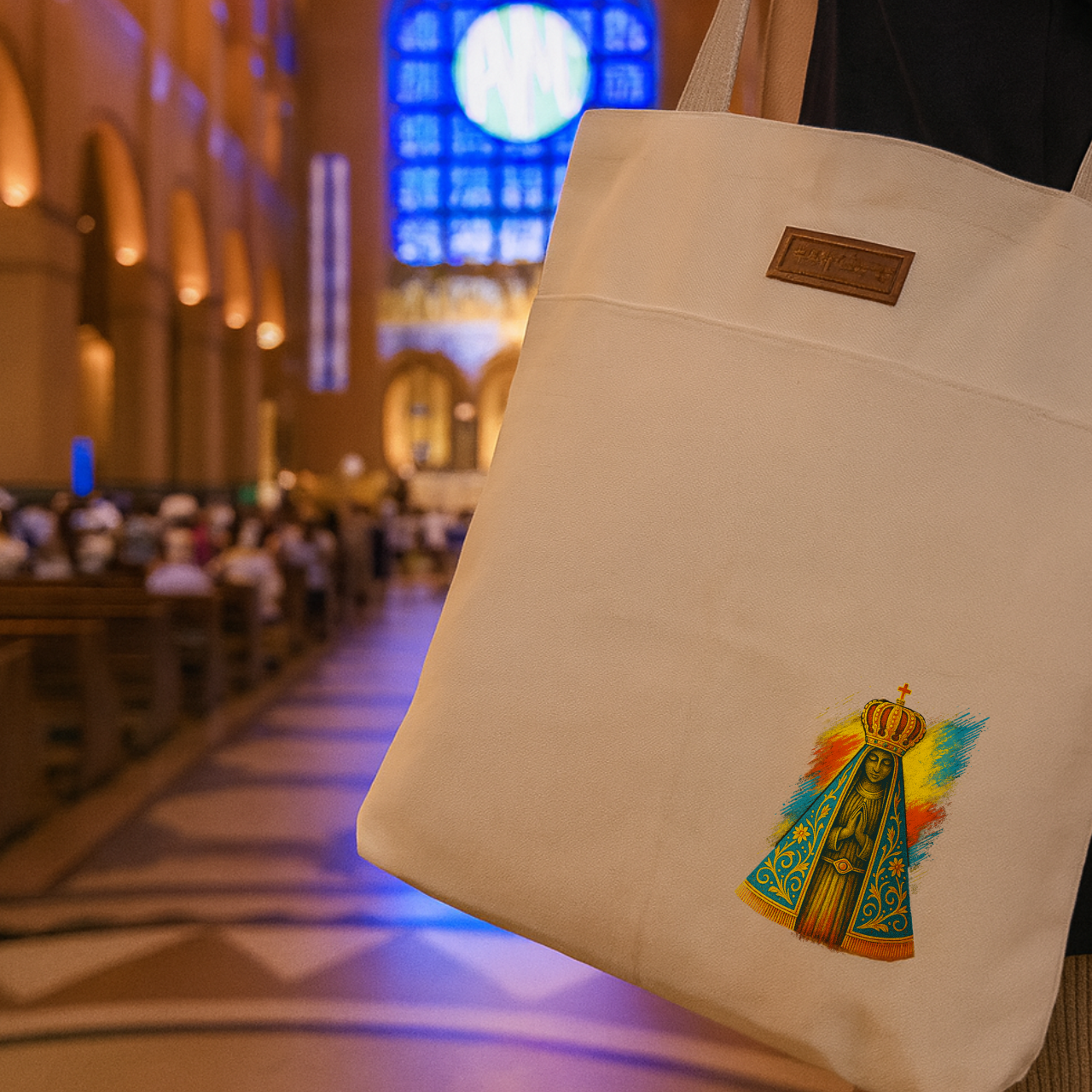 Sacola Ecológica Ecobag Tote Devotos Nossa Senhora Aparecida